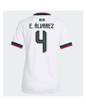 Billige Fotballdrakt Mexico Edson Alvarez #4 Replika Bortedrakt Dame VM 2026 Kortermet Billige Fotballdrakt Mexico Edson Alvarez #4 Replika Bortedrakt Dame VM 2026 Kortermet
